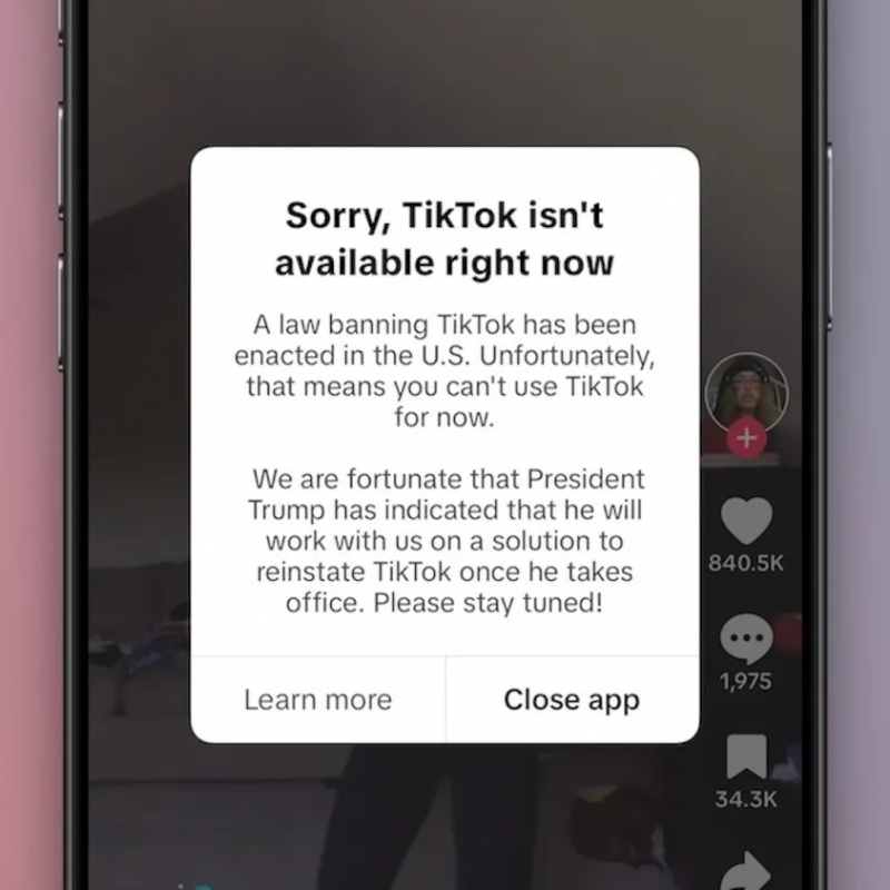 TikTok Chính Thức Bị Cấm Hoạt Động Tại Hoa Kỳ: Liệu Có Cơ Hội Khôi Phục?