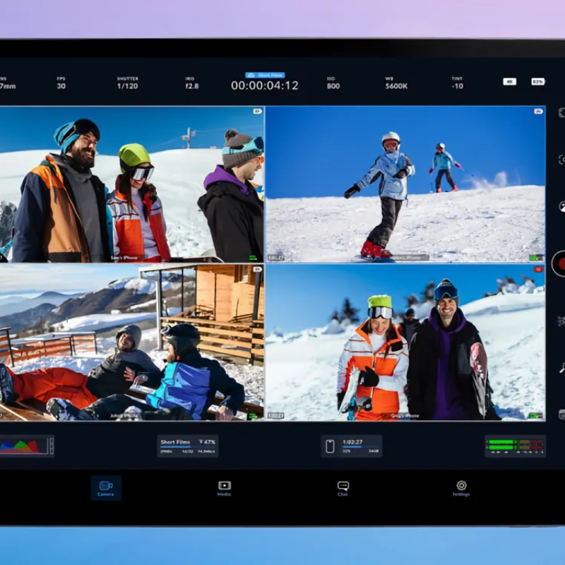 Cập nhật mới từ ứng dụng Blackmagic Camera với phiên bản dành cho iPad