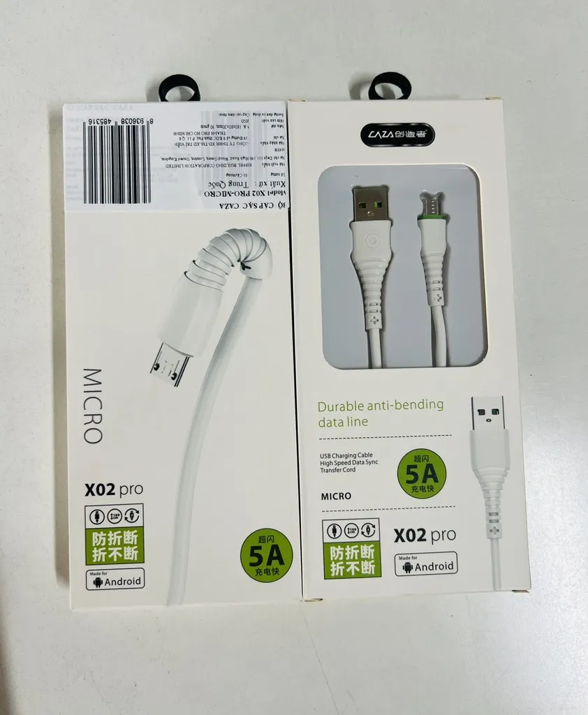 Cáp Micro Caza X23 V8