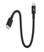 Cáp Apple-Beats USB-C to Lightning Woven 20cm Chính hãng Bolt Black