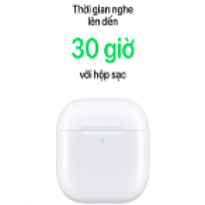 Tai nghe Bluetooth Apple AirPods 4 A3050,A3053,A3058 Chính hãng WHITE