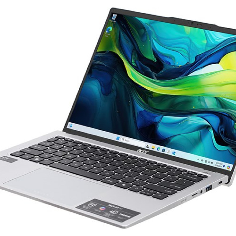 Laptop Acer Swift Go 14 SFG14-73-71ZX Ultra 7 155U NX.KSLSV.002 (Ultra 7 155U/16GB/512GB/14" 2.8K/IPS/Win 11)
