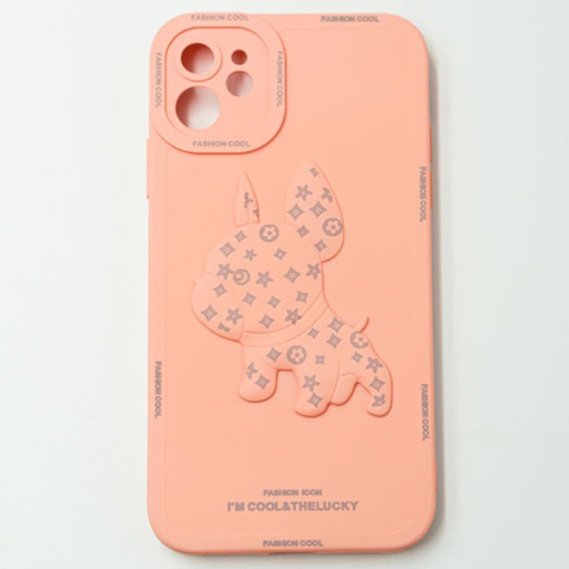 Ốp lưng iP11 Silicone Icon Cún 3D