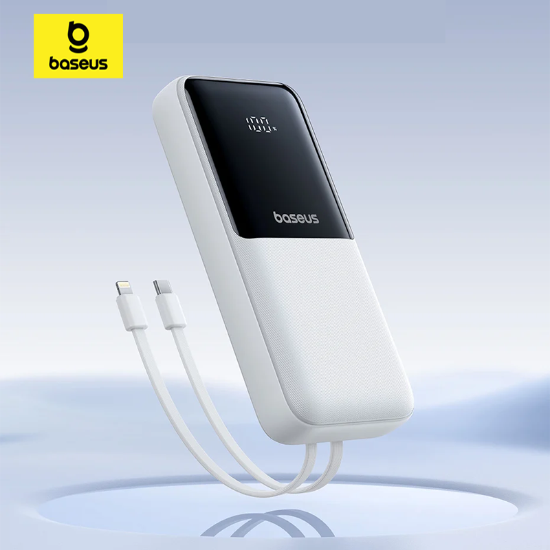 Pin sạc dự phòng Baseus Lipow Digital Display LVA045-2W-22 20.000mAh White