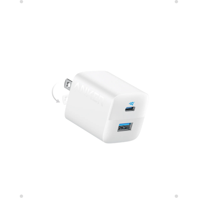 Đầu nối sạc nhanh 33W USB/USB-C Anker 323 1C1A A2331 White