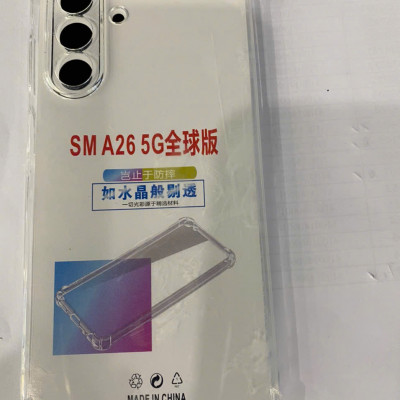 ỐP Lưng Samsung A26 5G dẻo trong chống sốc WHITE