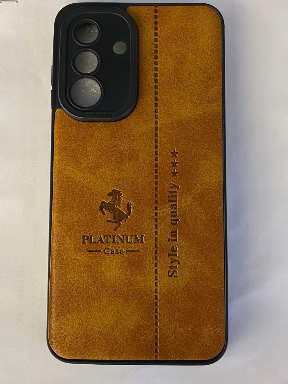 Ốp lưng samsung A56 dẻo giả da