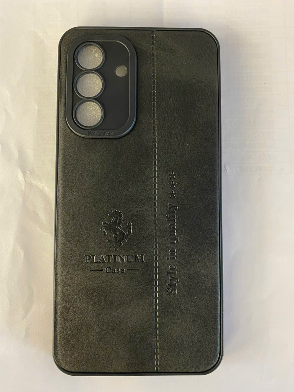 Ốp lưng samsung A26 dẻo giả da